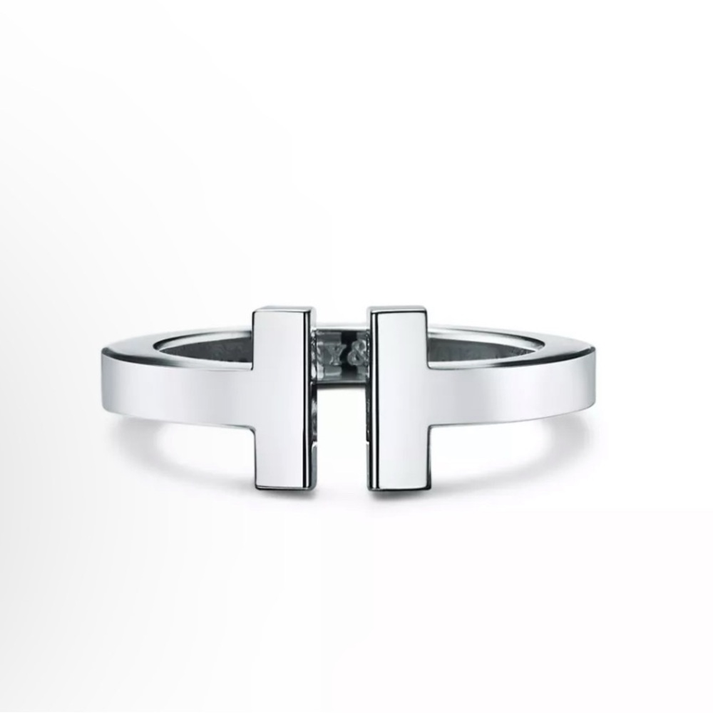 Tiffany & Co. Sterling Silver “T” ring